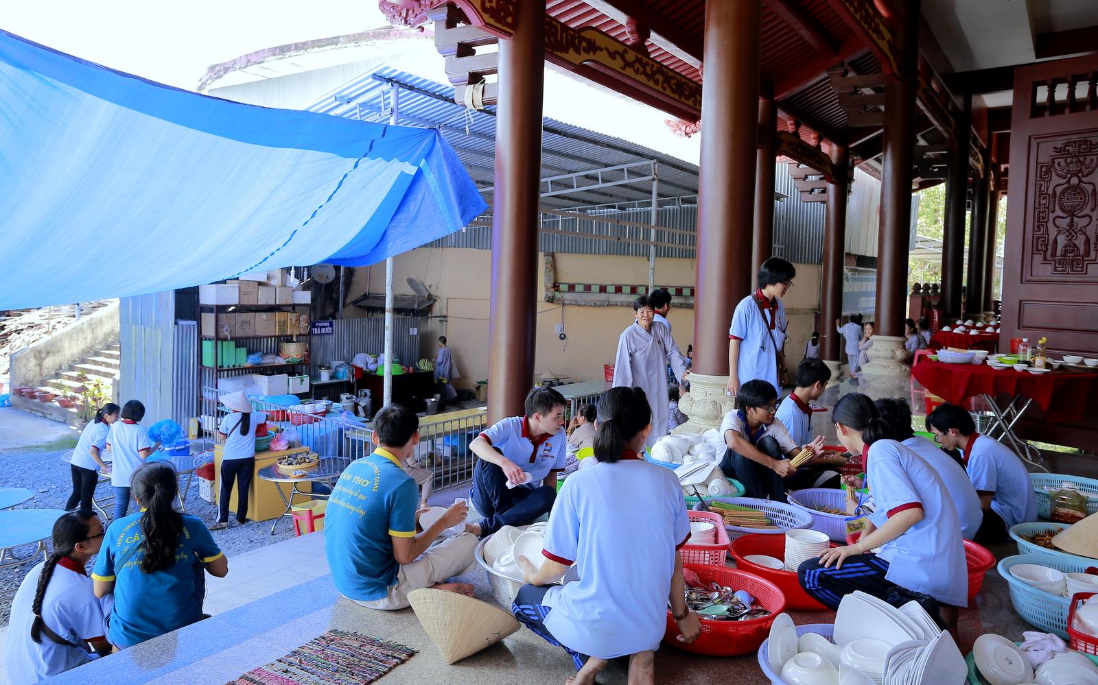 Vĩnh Long: Tổ chức khóa tu thiền tại chùa Phật Ngọc Xá Lợi