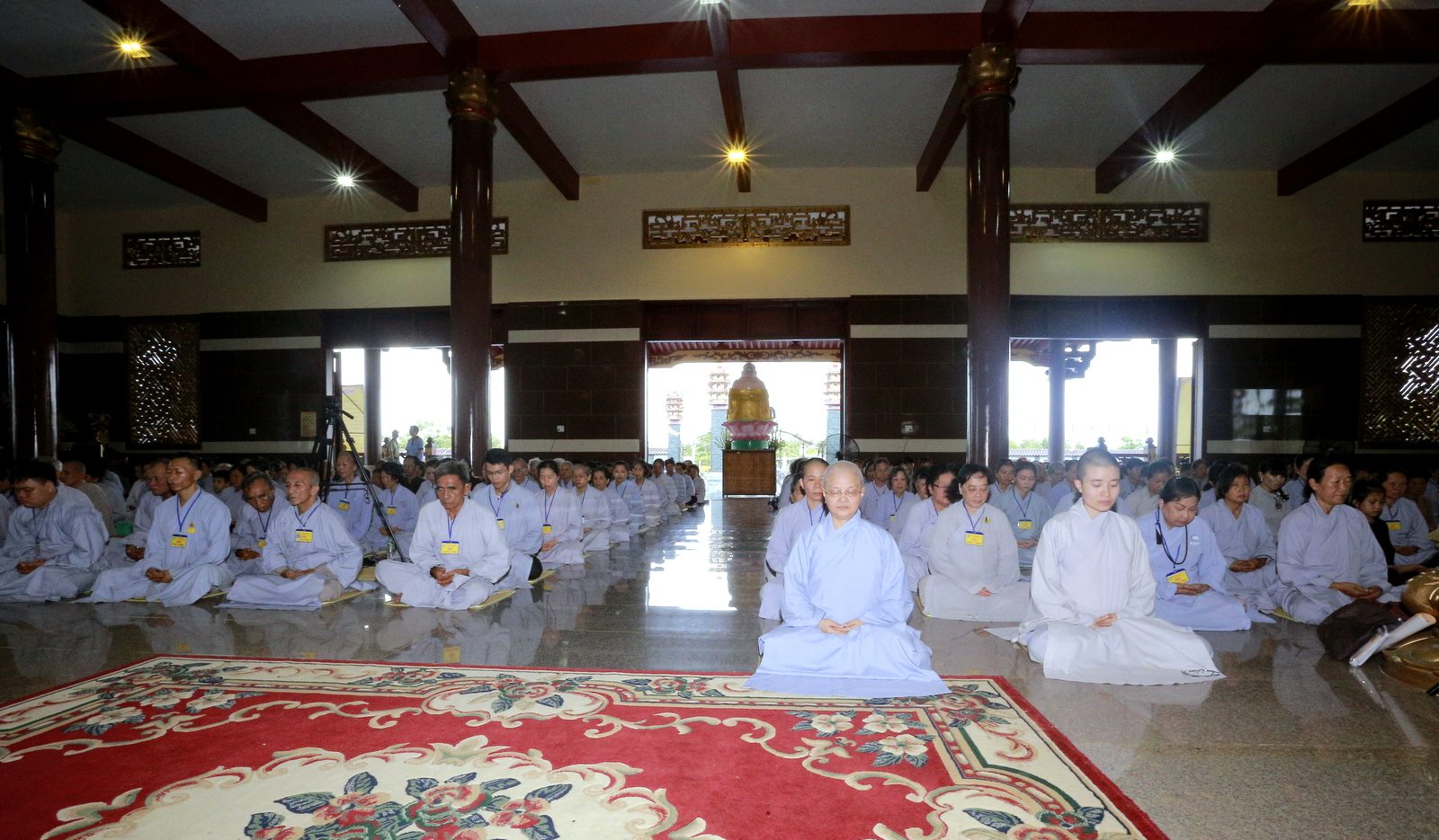 Vĩnh Long: Tổ chức khóa tu thiền tại chùa Phật Ngọc Xá Lợi