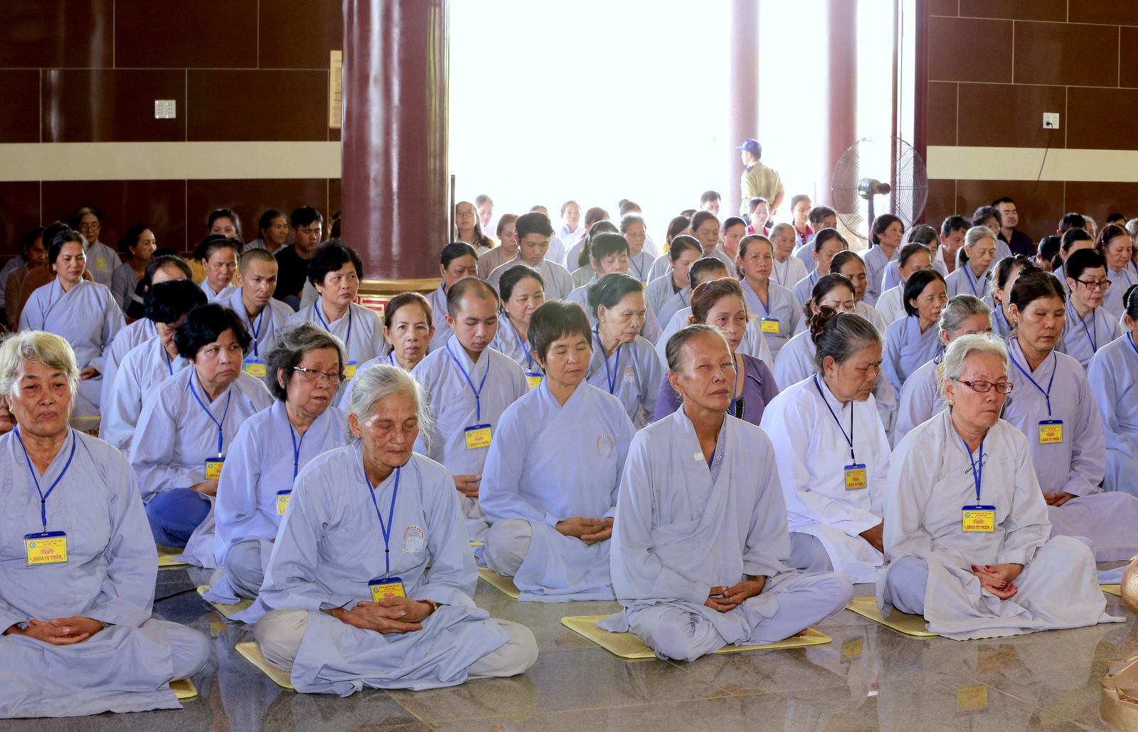 Vĩnh Long: Tổ chức khóa tu thiền tại chùa Phật Ngọc Xá Lợi