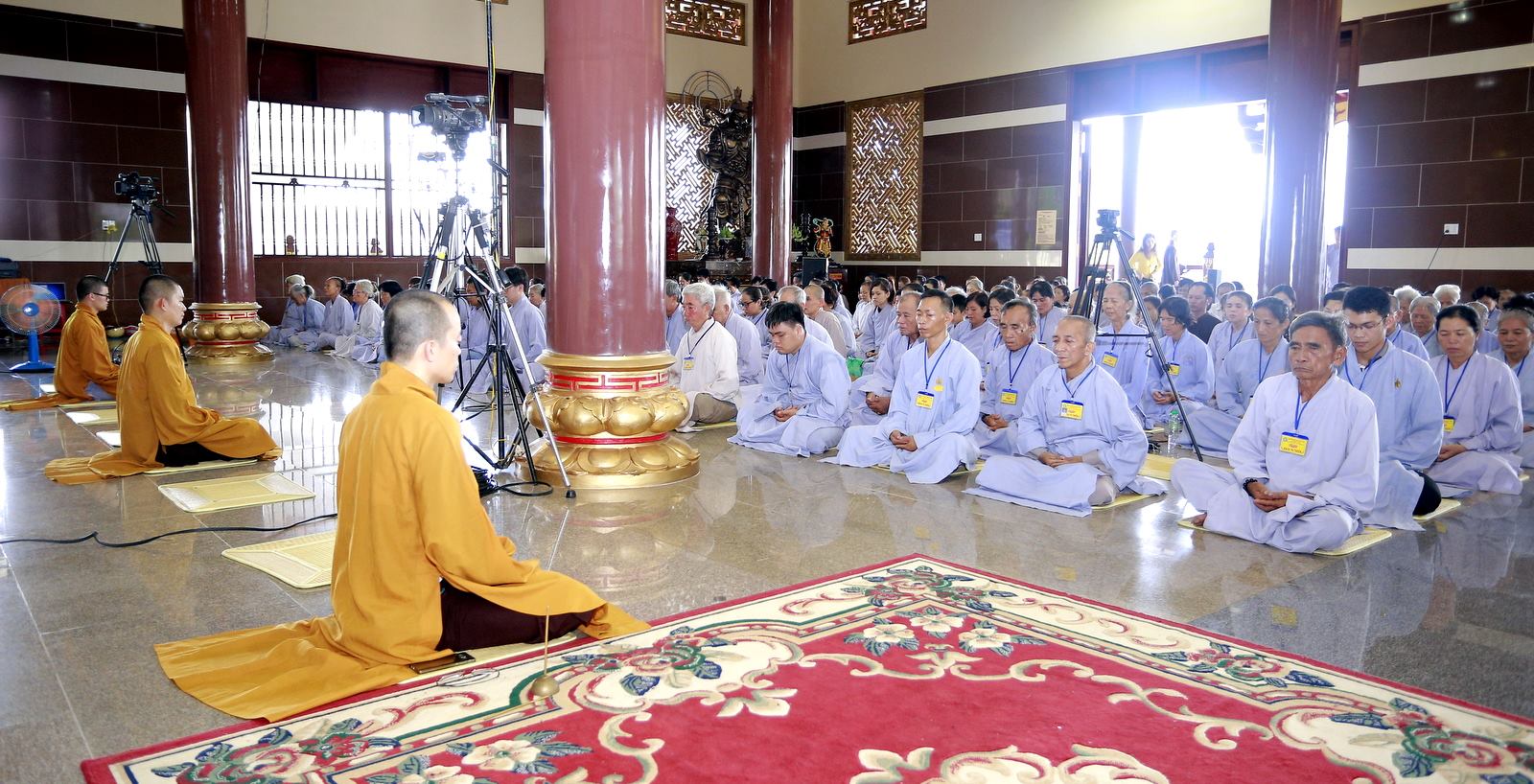 Vĩnh Long: Tổ chức khóa tu thiền tại chùa Phật Ngọc Xá Lợi