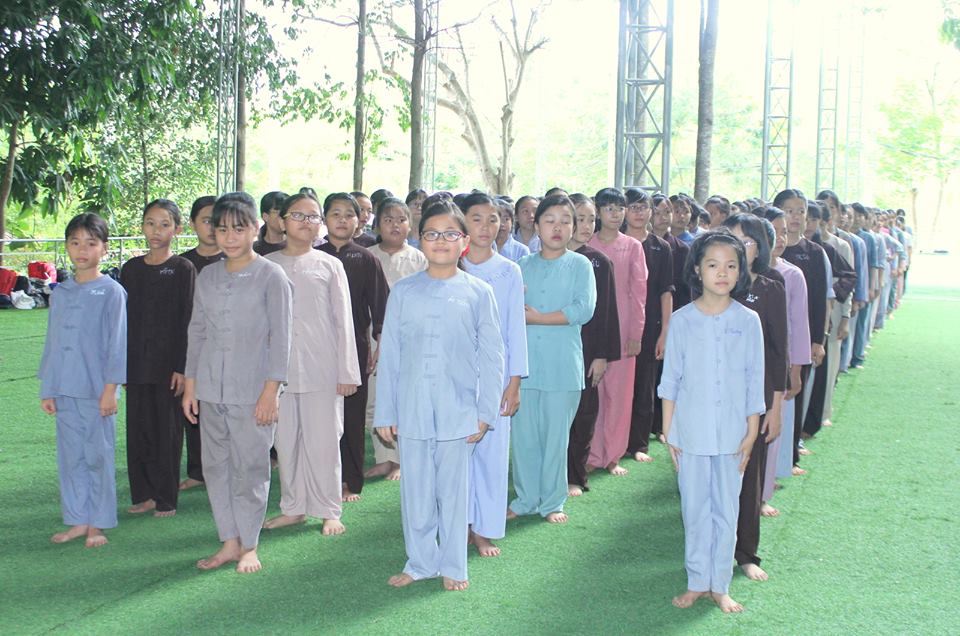 BRVT:  Thiền Tôn Phật Quang Tổ Chức Khóa Sinh Hoạt Hè 2017