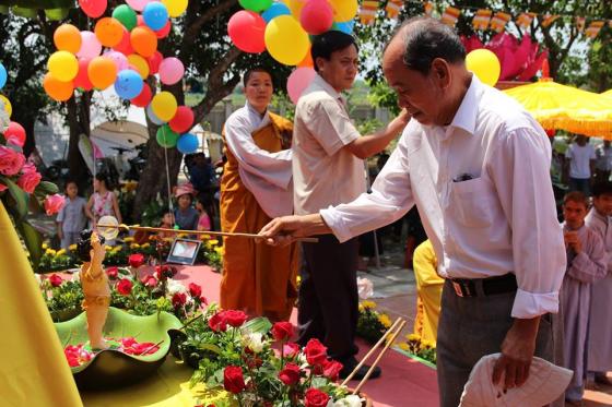Chùa Đống Cao tổ chức Phật đản