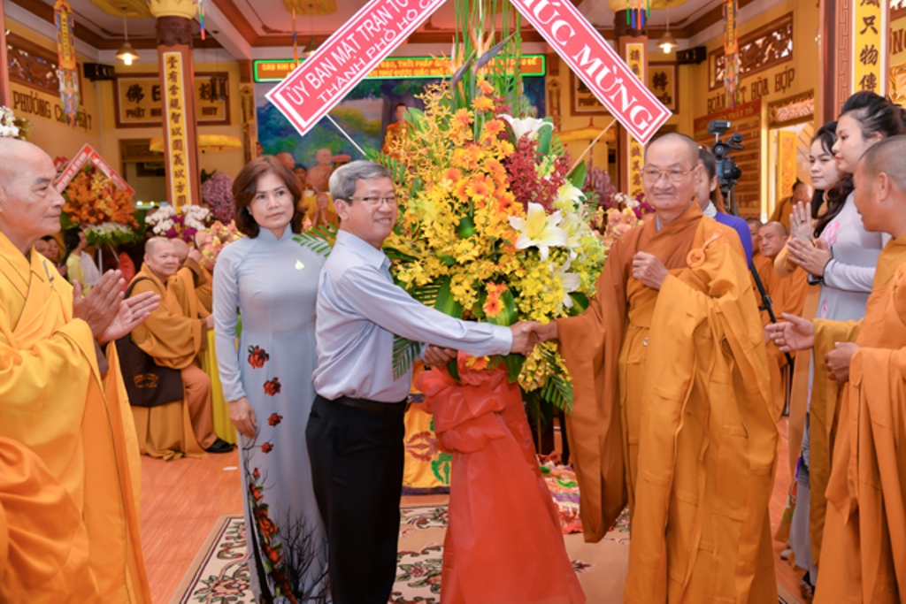 TP.HCM: Đại lễ lạc thành chùa Pháp giới, quận Tân phú