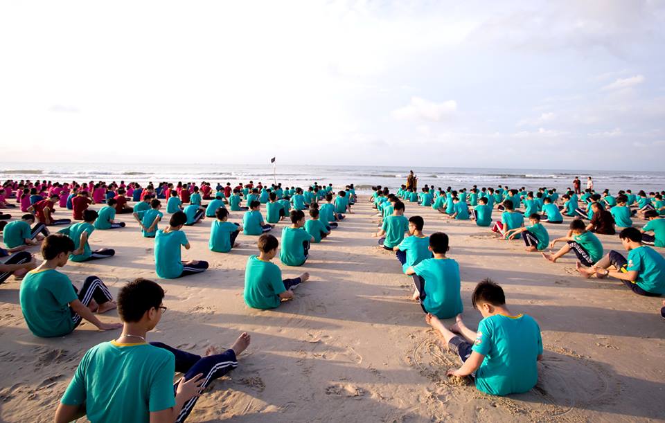 BRVT: Chuyến đi dã ngoại tại Bãi tắm Paradise của các khóa sinh ở Thiền Tôn Phật Quang