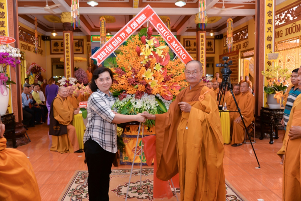 TP.HCM: Đại lễ lạc thành chùa Pháp giới, quận Tân phú