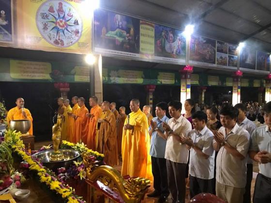 Phật giáo huyện Lang Chánh tổ chức Phật đản