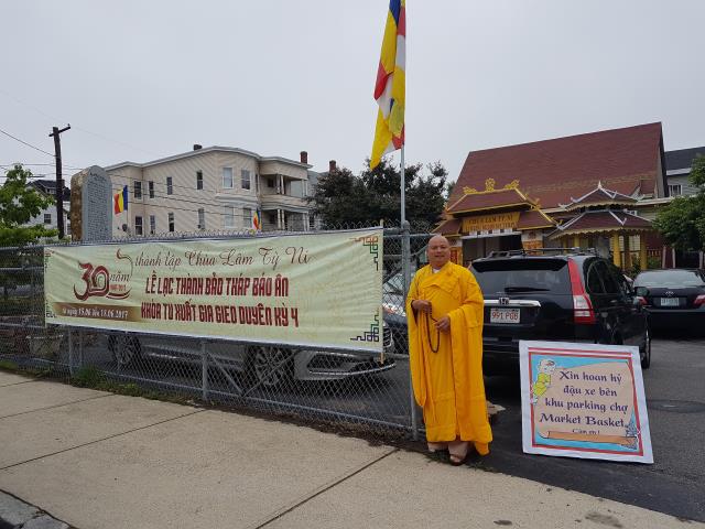 Khóa Tu Xuất Gia Gieo Duyên – Lễ Kỷ Niệm 30 NămThành Lập Chùa Lâm Tỳ Ni – Lawrence, Massachusets, Hoa Kỳ