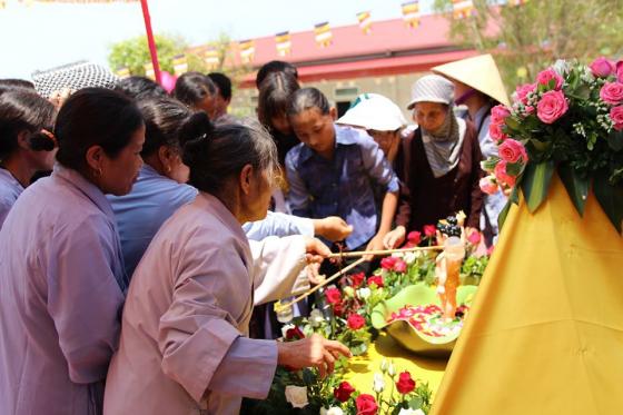 Chùa Đống Cao tổ chức Phật đản