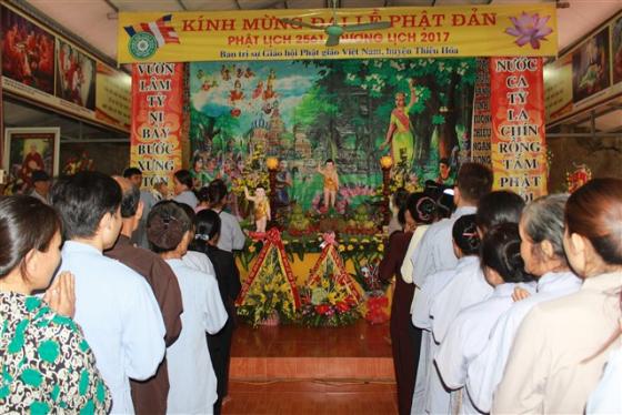 Phật giáo Thiệu Hóa kính mừng Phật đản (PL. 2561)