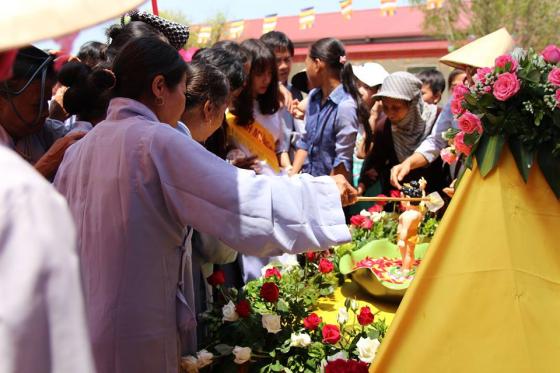 Chùa Đống Cao tổ chức Phật đản