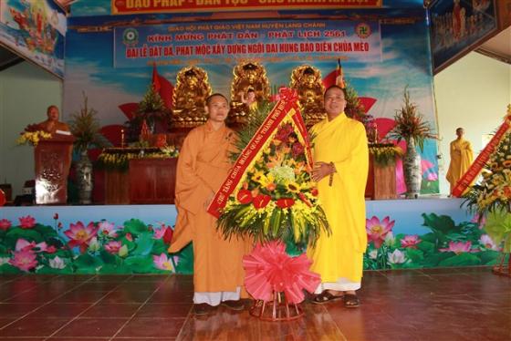 Lễ đặt đá - Phạt mộc xây dựng chùa Mèo - Lang Chánh