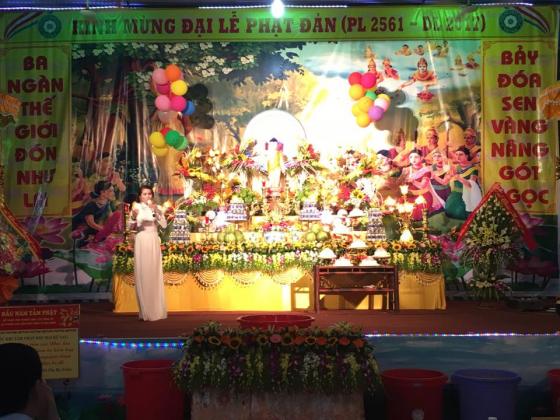 Phật giáo Vĩnh Lộc đón mừng Phật Đản PL. 2561