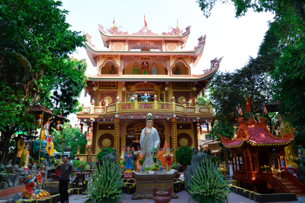 TP.HCM: Đại lễ lạc thành chùa Pháp giới, quận Tân phú