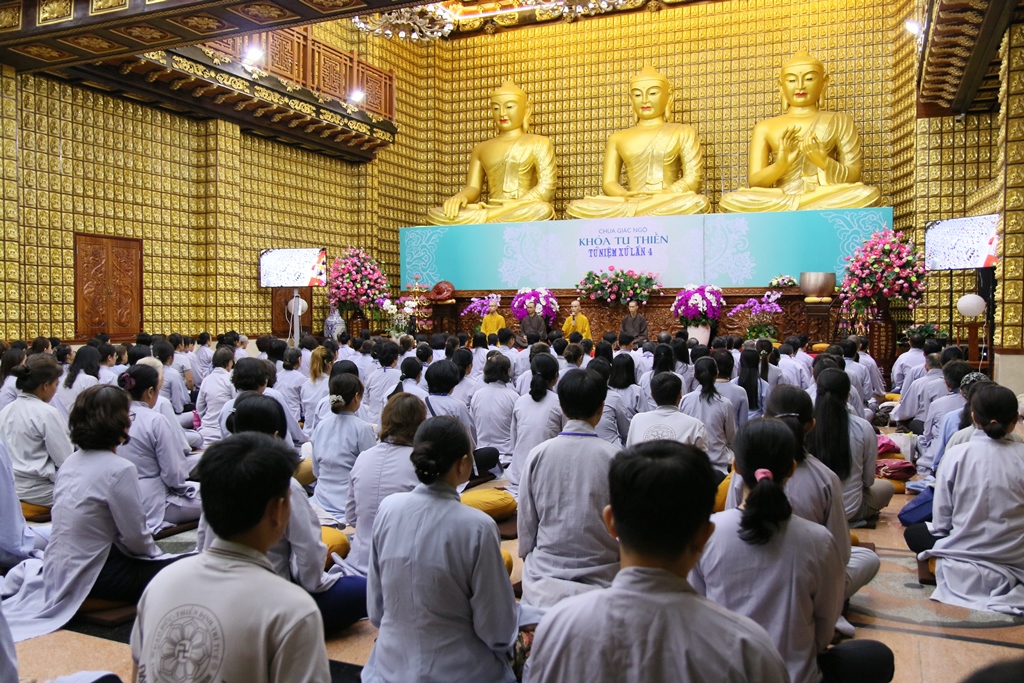 Chùa Giác Ngộ: Khóa tu Thiền lần thứ 4