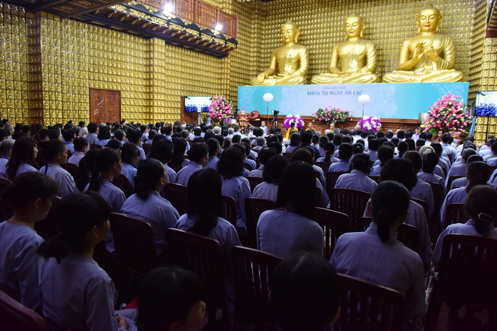 Chùa Giác Ngộ: Khóa tu ngày an lạc lần thứ 19