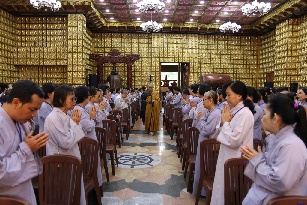 Chùa Giác Ngộ: Khóa tu ngày an lạc lần thứ 20