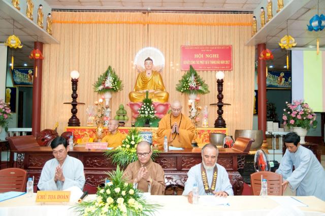 Gia Lai: Ban trị sự GHPGVN huyện Đức Cơ khởi đầu Nhiệm kỳ mới bằng Hội nghị Sơ kết công tác Phật sự 06 tháng đầu năm 2017