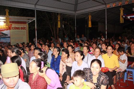 Đêm văn nghệ đón mừng Phật đản tại chùa Vạn Linh - Quảng Xương