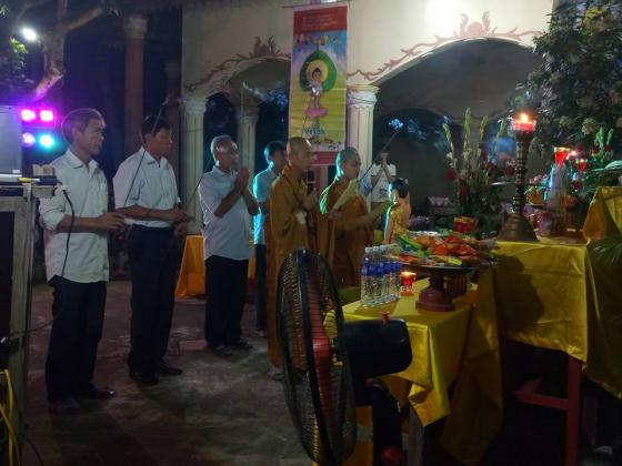 Chùa Phúc Bồi mừng Phật đản