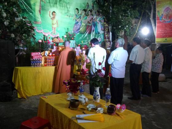 Chùa Phúc Bồi mừng Phật đản