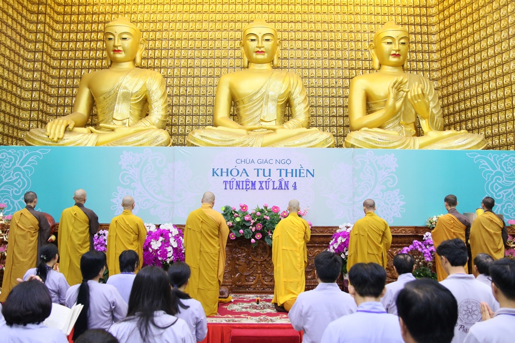 Chùa Giác Ngộ: Khóa tu Thiền lần thứ 4