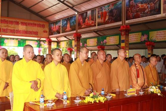 Lễ đặt đá - Phạt mộc xây dựng chùa Mèo - Lang Chánh