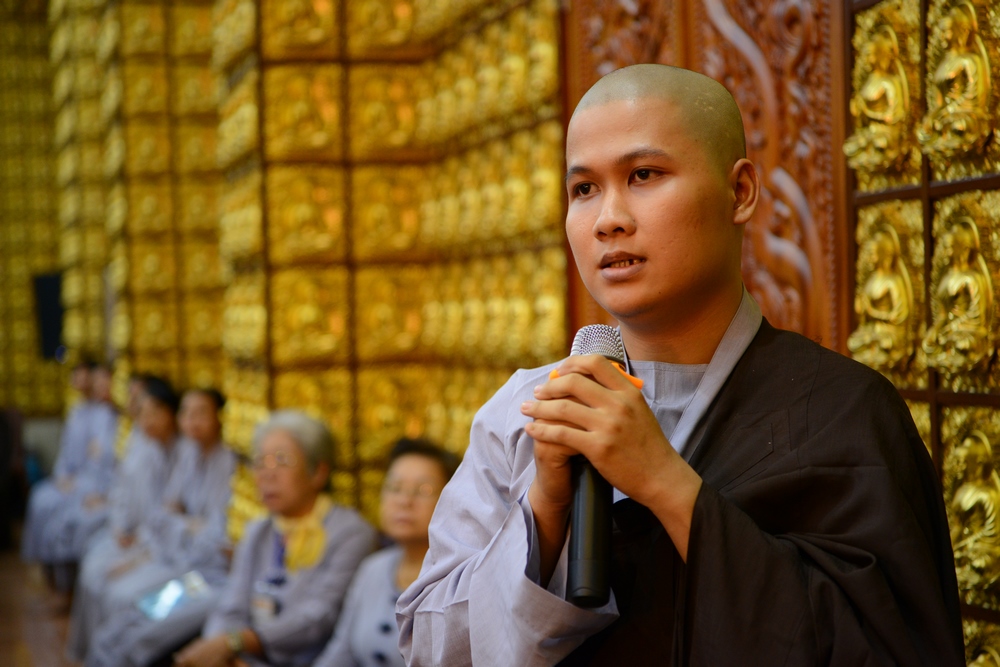 Dấu ấn ngày đầu tại khóa tu xuất gia II và khóa tu an lạc 18