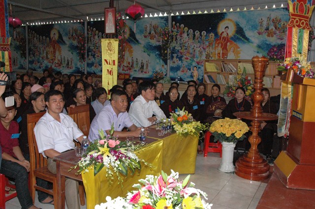 Chương trình Hội thảo Hoằng pháp của BTS GHPGVN huyện Lâm Thao, tỉnh Phú Thọ.