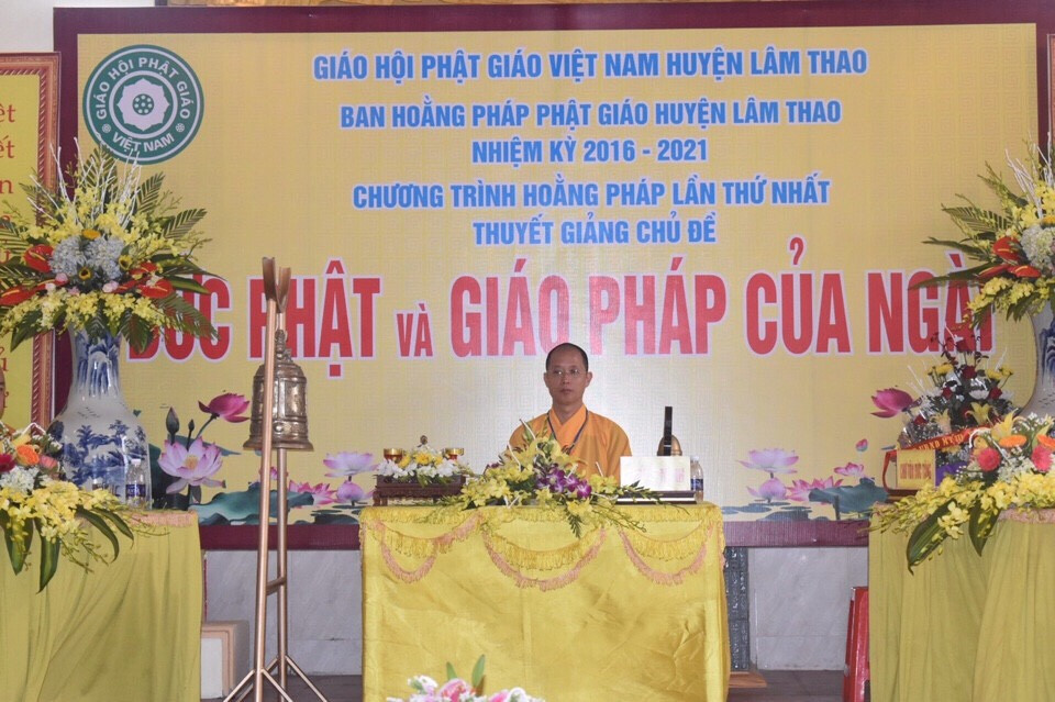 Chương trình Hội thảo Hoằng pháp của BTS GHPGVN huyện Lâm Thao, tỉnh Phú Thọ.