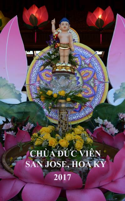 Đại lễ Phật đản PL.2561 tại chùa Đức Viên,San Jose (Hoa Kỳ)