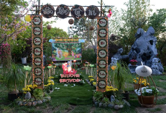 Đại lễ Phật đản PL.2561 tại chùa Đức Viên,San Jose (Hoa Kỳ)