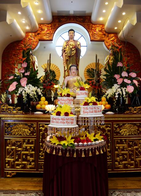 Đại lễ Phật đản PL.2561 tại chùa Đức Viên,San Jose (Hoa Kỳ)