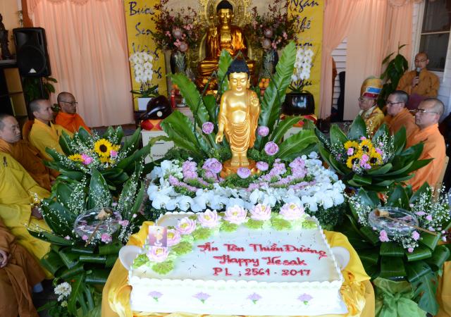 Đại Lễ Phật Đản PL 2561 Tại Ấn Tôn Thiền Đường, San Jose, Hoa Kỳ