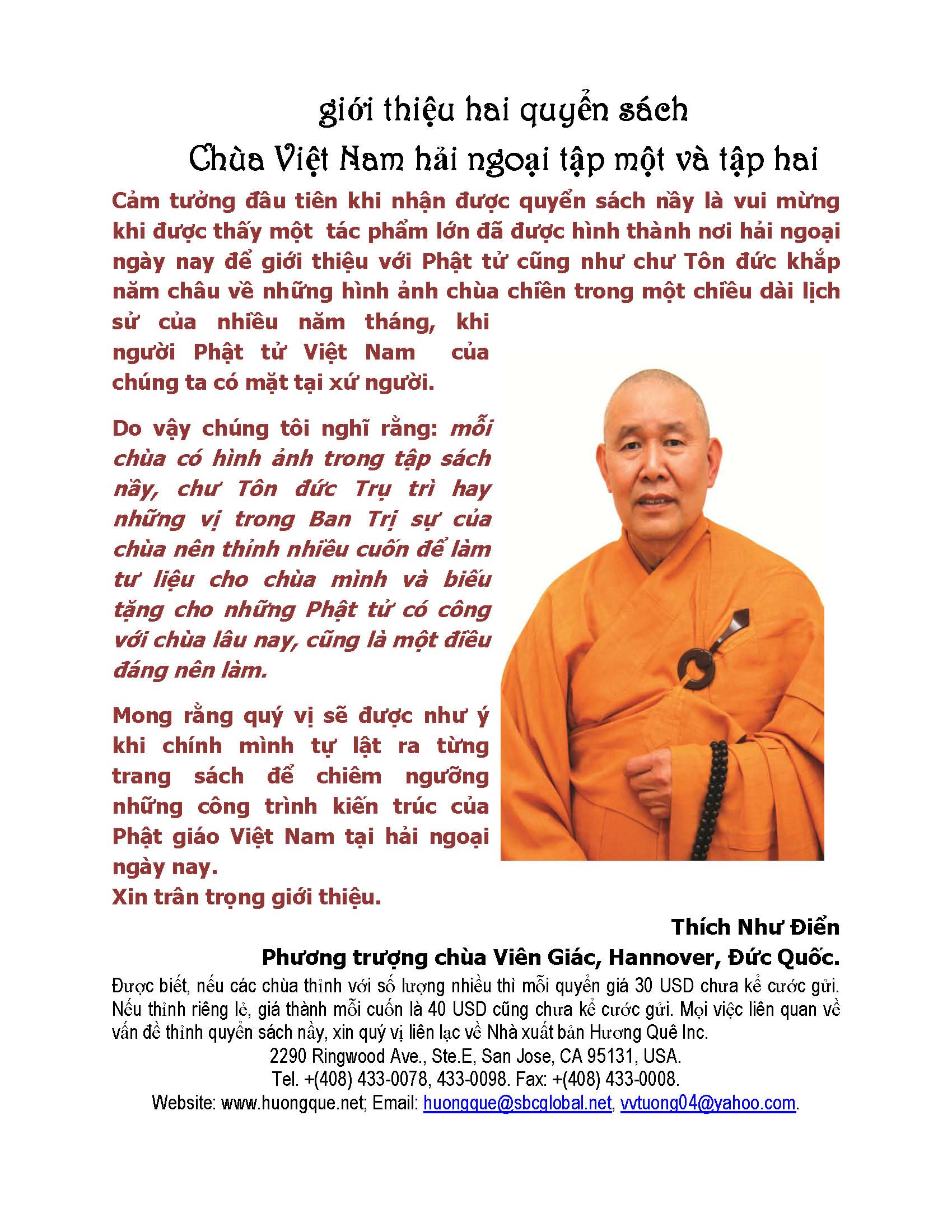 Giới thiệu sách &quot; Chùa Việt Nam hải ngoại &quot; (Tập 2)