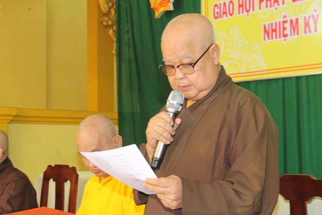Phật giáo Đồng Tháp: Trao quyết định nhân sự Ban trị sự Phật giáo Đồng Tháp