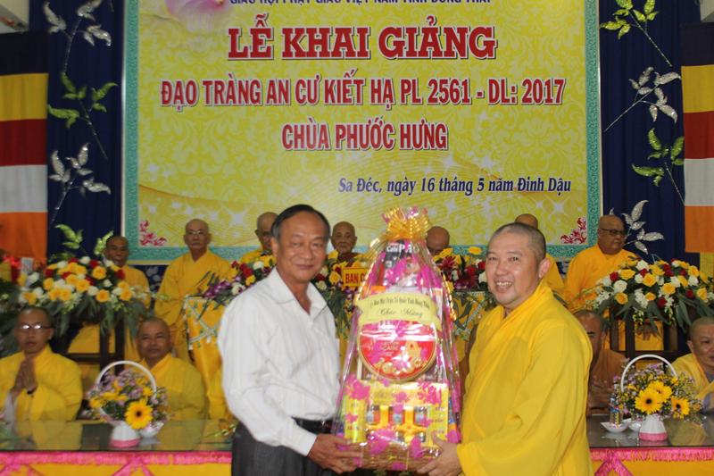 Khai Giảng đạo tràng An cư kiết hạ Chùa Phước Hưng – Tp. Sa Đéc