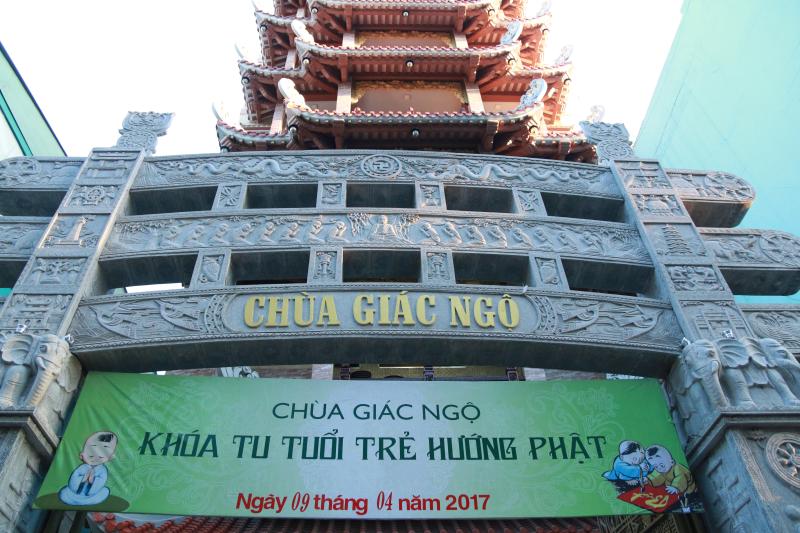 Chùa Giác Ngộ: Khóa tu &quot;Tuổi Trẻ Hướng Phật&quot; lần thứ 11