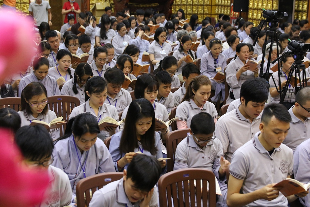 Chùa Giác Ngộ: Khóa tu ‘’Tuổi Trẻ Hướng Phật’’ lần thứ 13