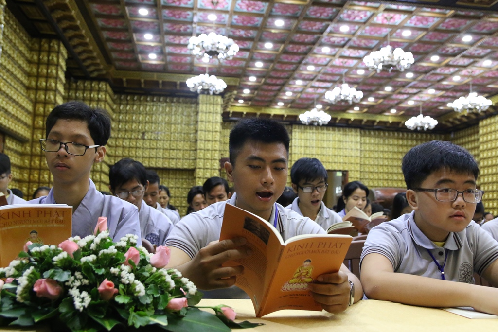 Chùa Giác Ngộ: Khóa tu ‘’Tuổi Trẻ Hướng Phật’’ lần thứ 13