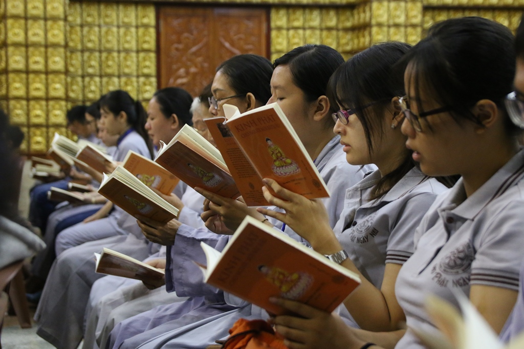 Chùa Giác Ngộ: Khóa tu ‘’Tuổi Trẻ Hướng Phật’’ lần thứ 13