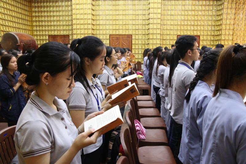 Chùa Giác Ngộ: Khóa tu &quot;Tuổi Trẻ Hướng Phật&quot; lần thứ 11