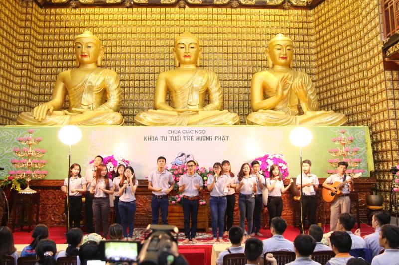 Chùa Giác Ngộ: Khóa tu &quot;Tuổi Trẻ Hướng Phật&quot; lần thứ 11