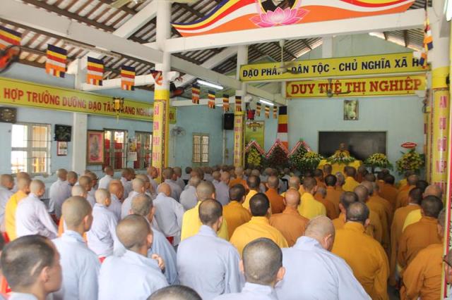 Đồng Tháp: HT. Thích Giác Liêm thuyết giảng đạo tràng an cư kiết hạ