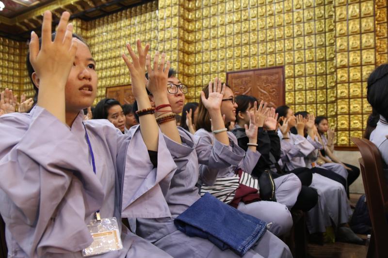 Chùa Giác Ngộ: Khóa tu &quot;Tuổi Trẻ Hướng Phật&quot; lần thứ 11