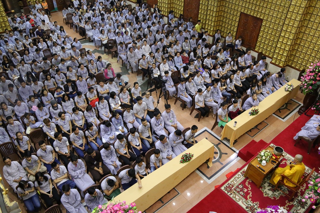 Chùa Giác Ngộ: Khóa tu ‘’Tuổi Trẻ Hướng Phật’’ lần thứ 13