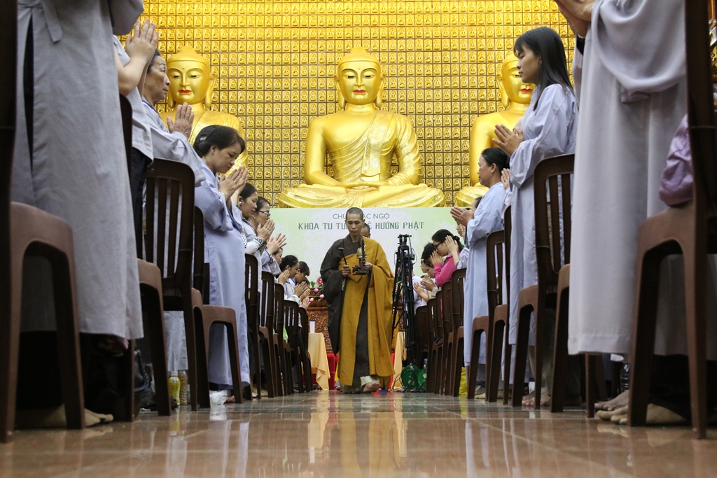 Chùa Giác Ngộ: Khóa tu ‘’Tuổi Trẻ Hướng Phật’’ lần thứ 13