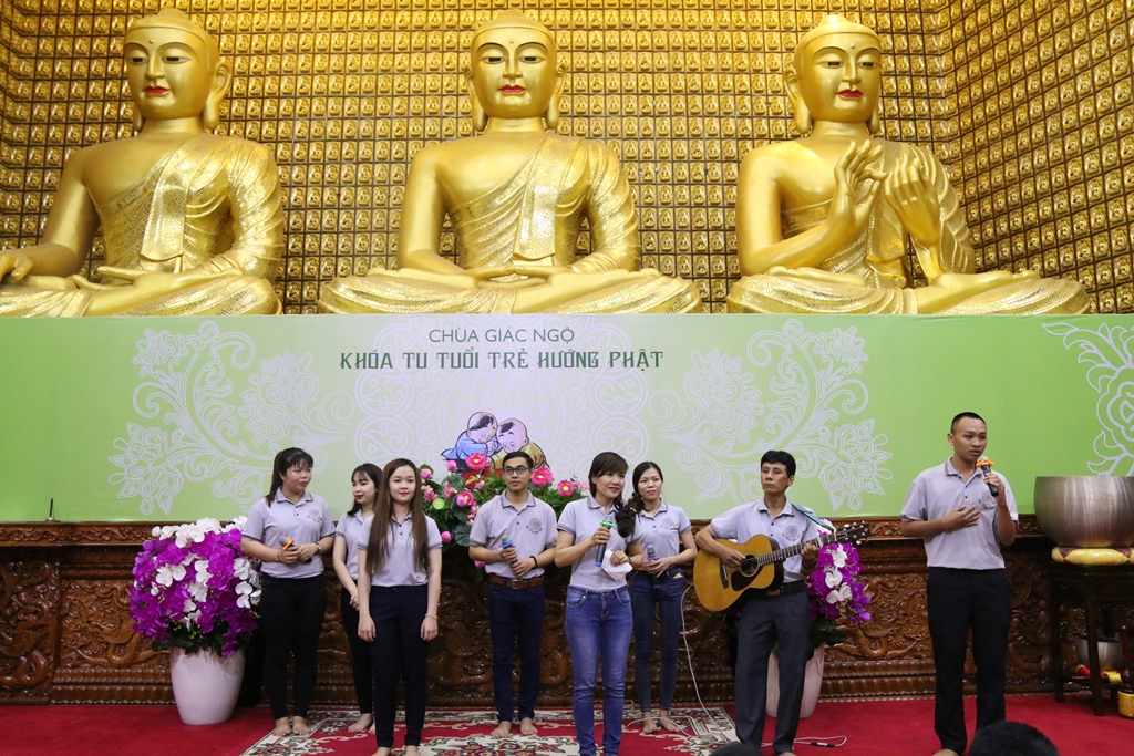 Chùa Giác Ngộ: Khóa tu ‘’Tuổi Trẻ Hướng Phật’’ lần thứ 13