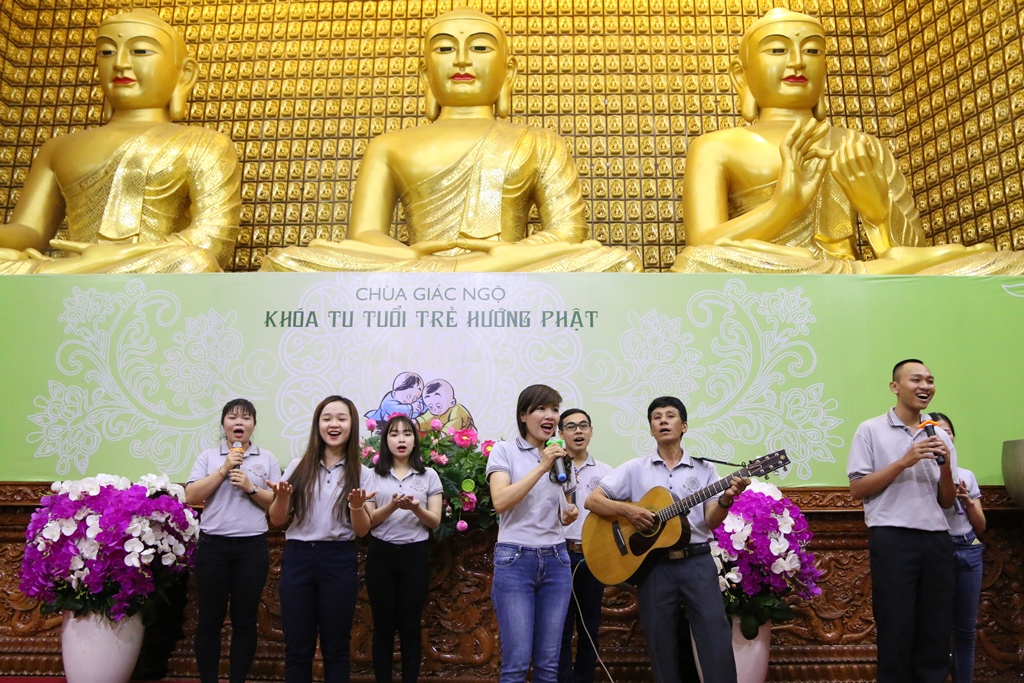 Chùa Giác Ngộ: Khóa tu ‘’Tuổi Trẻ Hướng Phật’’ lần thứ 13
