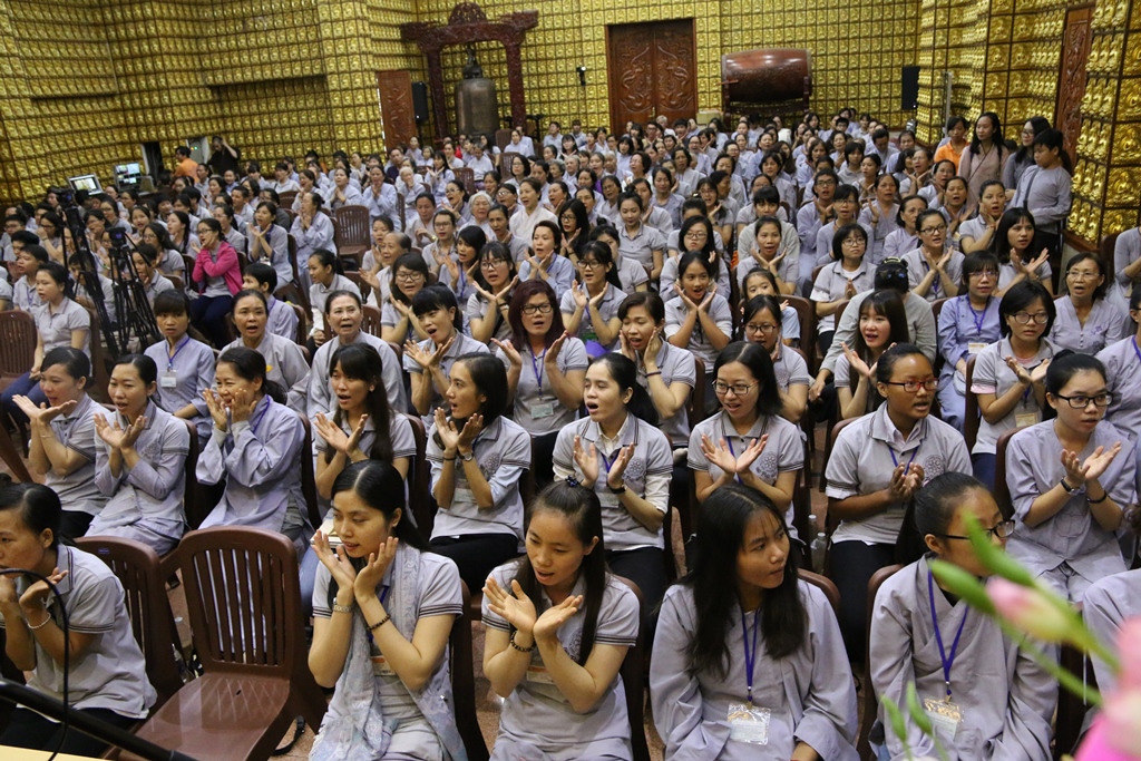 Chùa Giác Ngộ: Khóa tu ‘’Tuổi Trẻ Hướng Phật’’ lần thứ 13