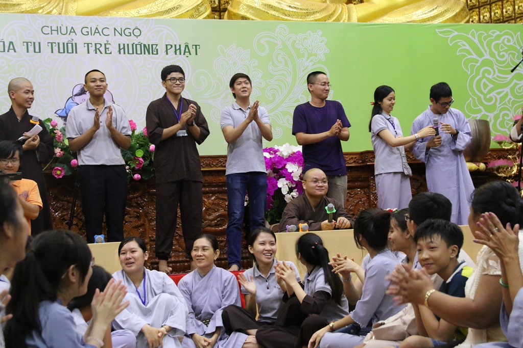 Chùa Giác Ngộ: Khóa tu ‘’Tuổi Trẻ Hướng Phật’’ lần thứ 13